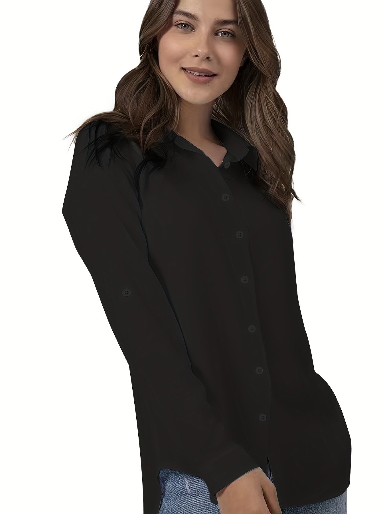 Harper Classic Essential Button-Down Blouse