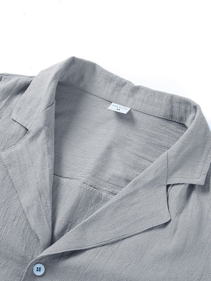 Santorini Casual Summer Button Shirt