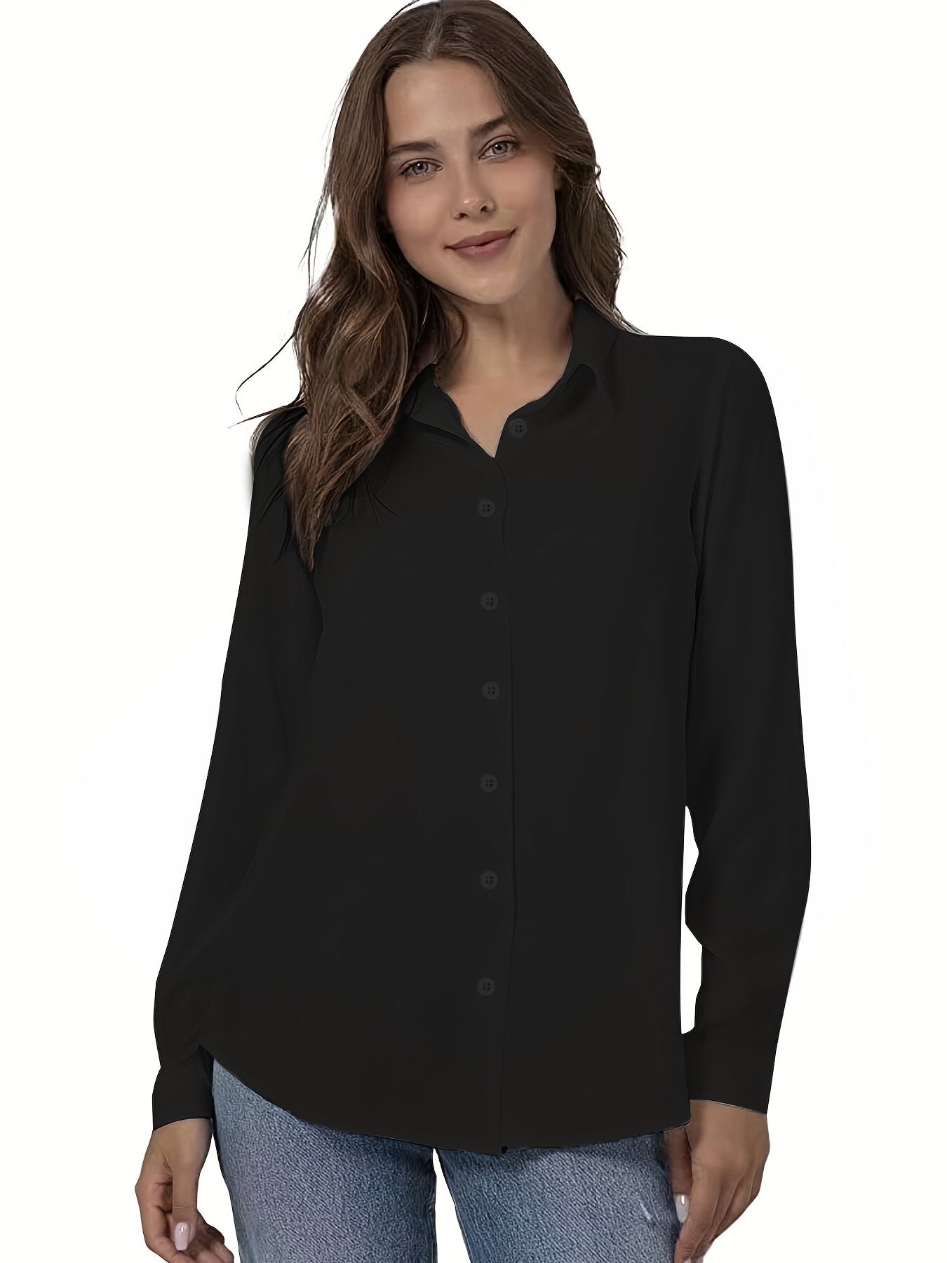 Harper Classic Essential Button-Down Blouse