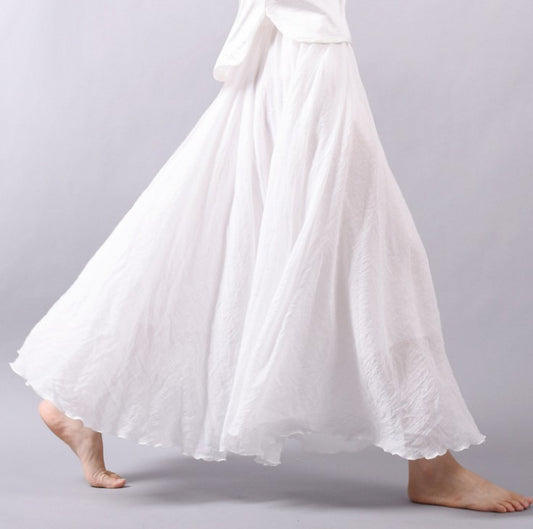 Willow Grace Flowing Maxi Skirt