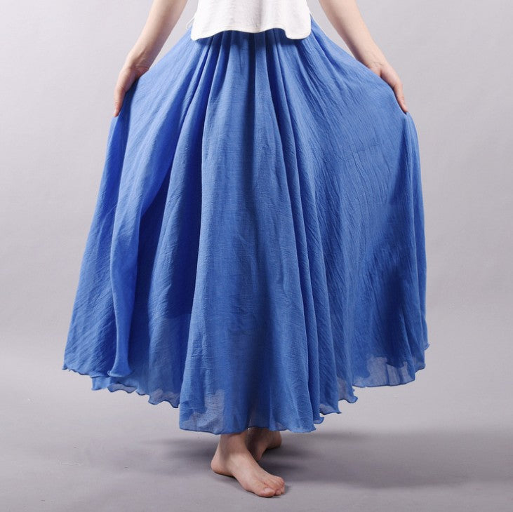 Willow Grace Flowing Maxi Skirt