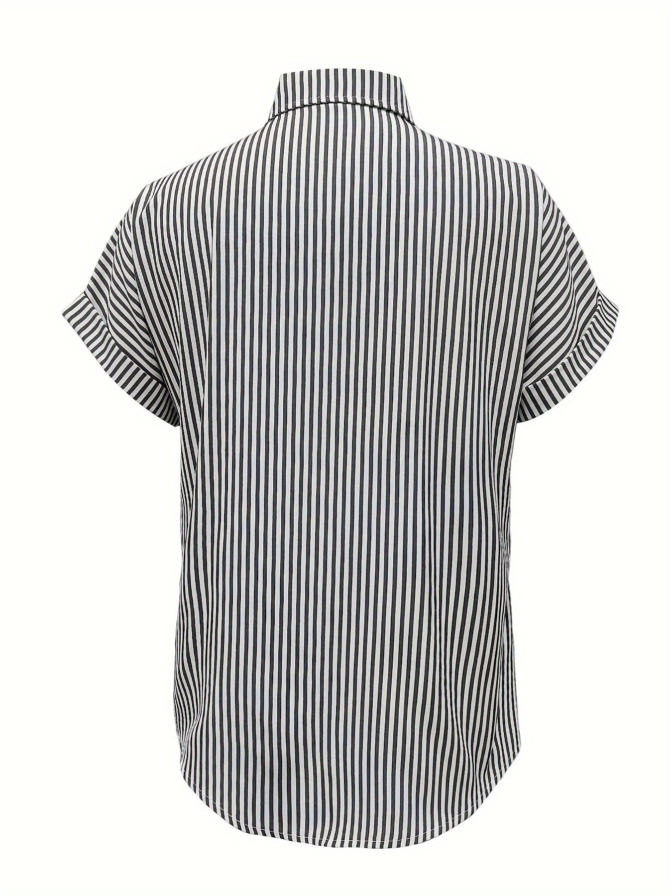 Harper Delilah Stripe Short Sleeve Blouse