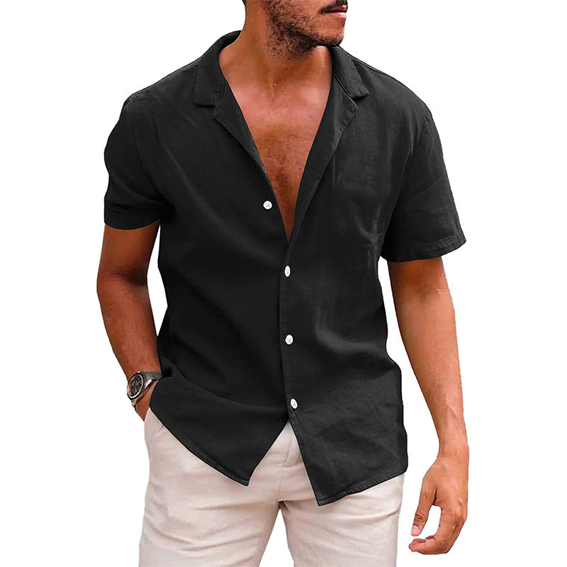 Santorini Casual Summer Button Shirt