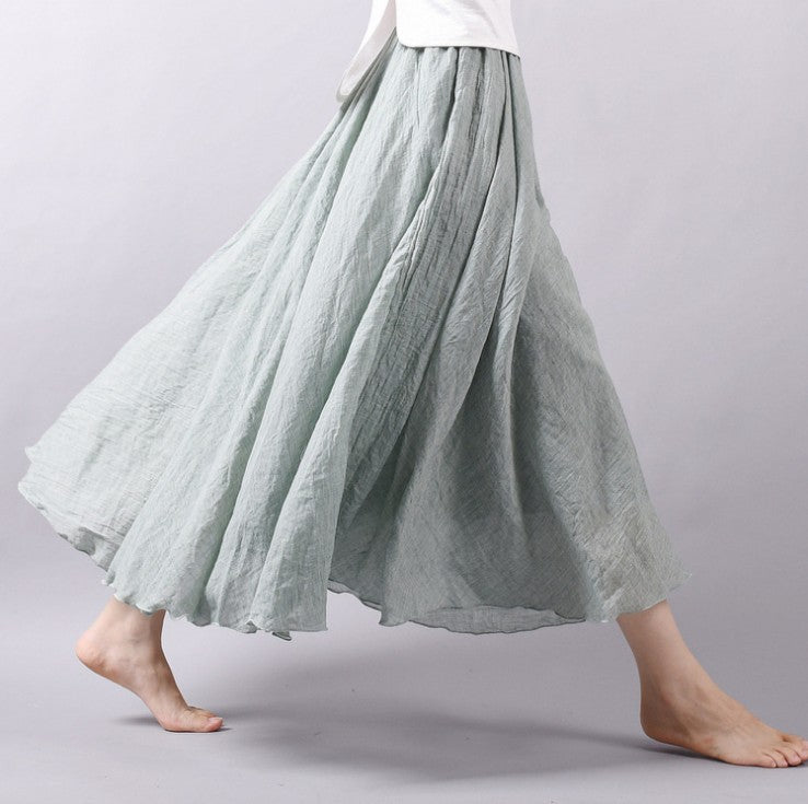 Willow Grace Flowing Maxi Skirt