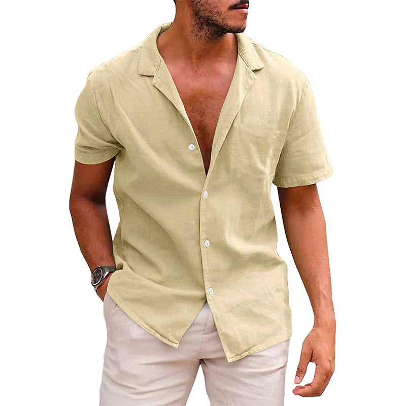 Santorini Casual Summer Button Shirt