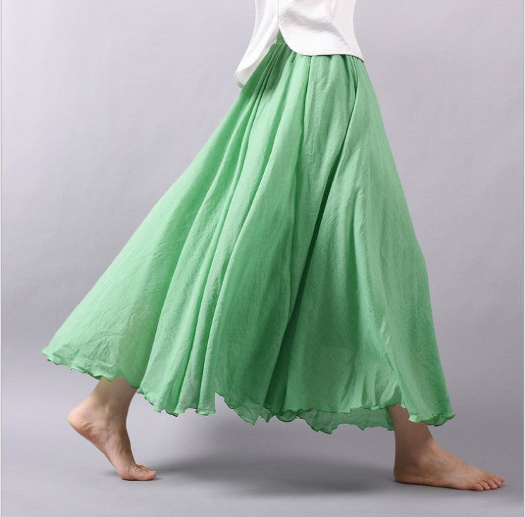 Willow Grace Flowing Maxi Skirt