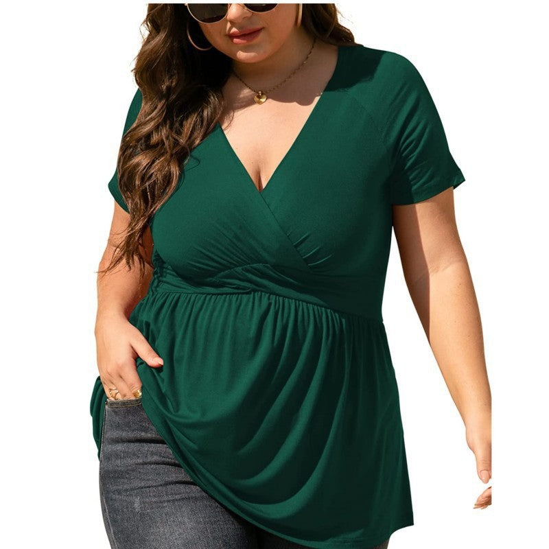 Everly Grace Flow Empire Waist Top