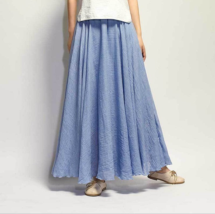 Willow Grace Flowing Maxi Skirt
