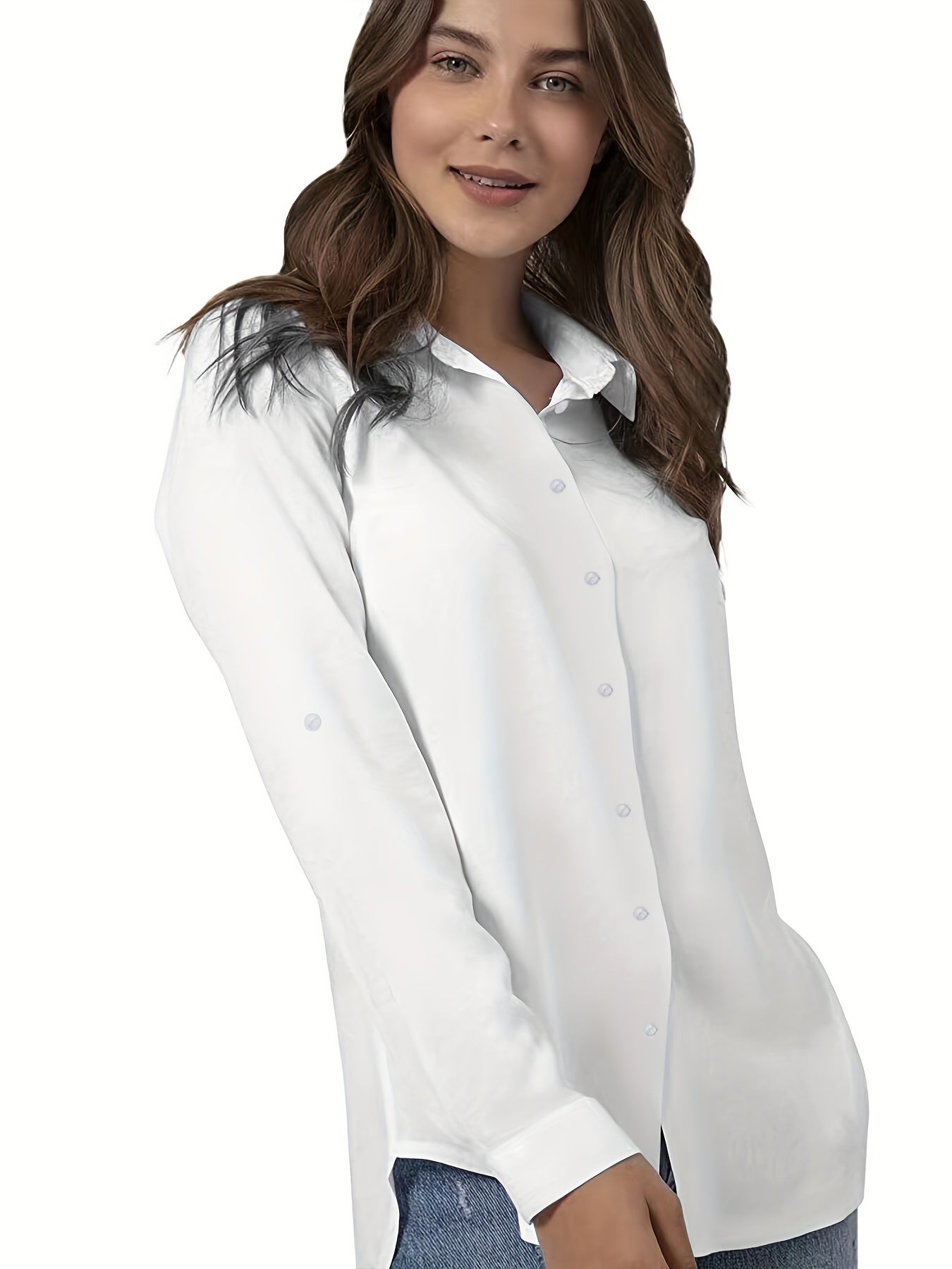 Harper Classic Essential Button-Down Blouse