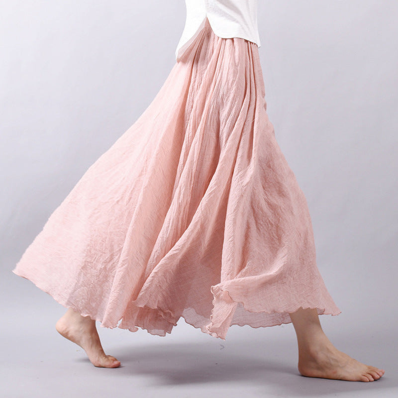 Willow Grace Flowing Maxi Skirt