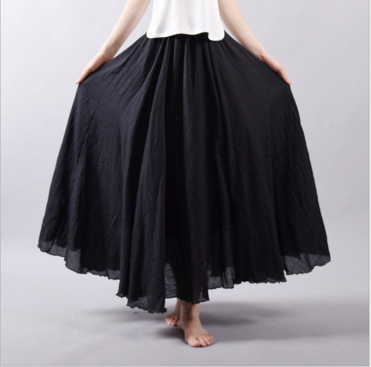 Willow Grace Flowing Maxi Skirt