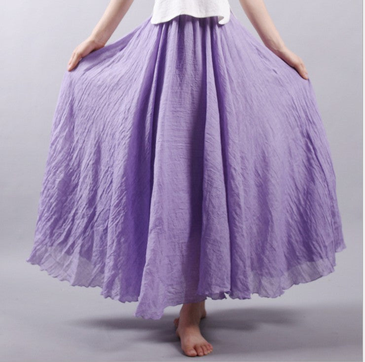 Willow Grace Flowing Maxi Skirt